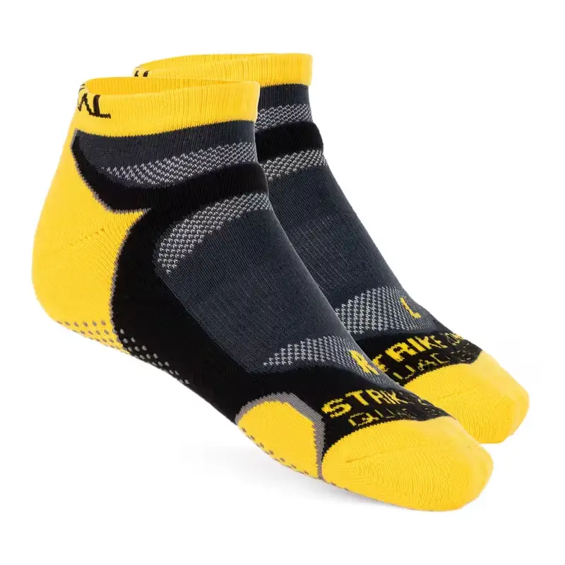 Karakal X4 Trainer - Jaune / Noir - 1 Paire de Chaussette